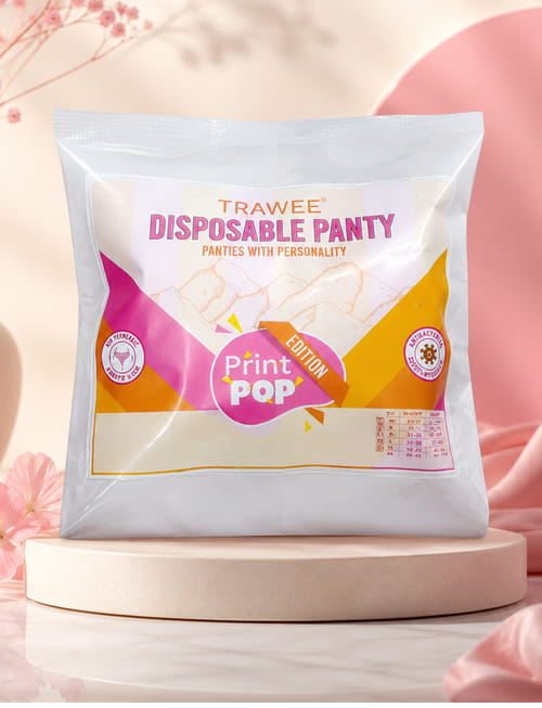 Disposable Print Pop Panty - M