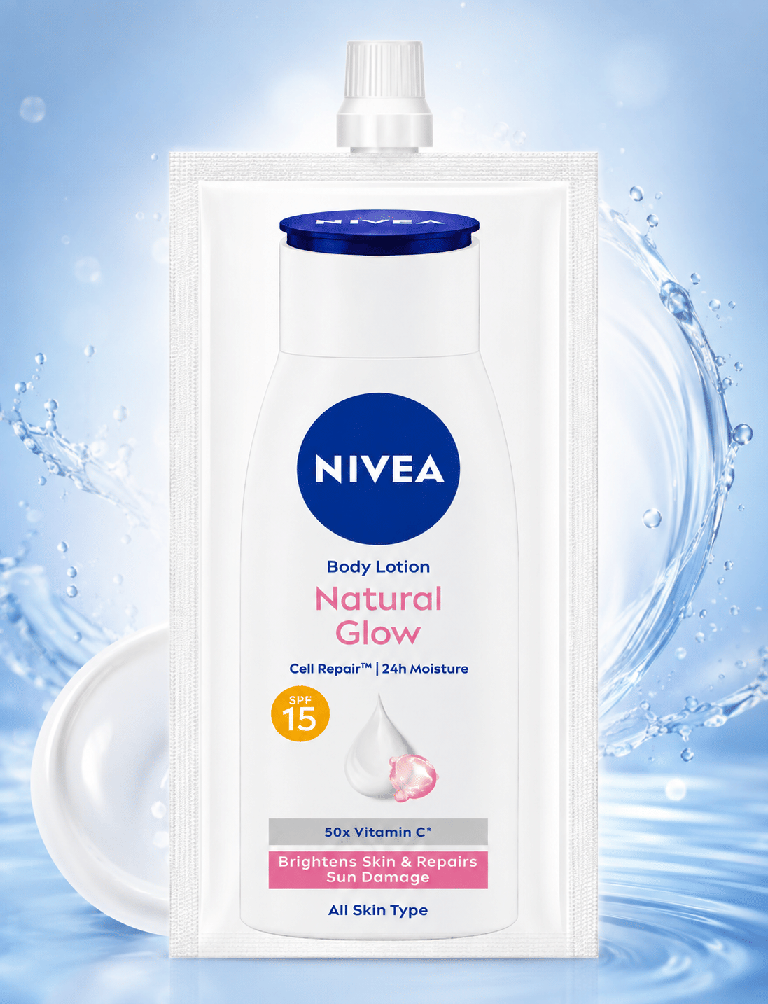 Natural Glow Body Lotion - SPF15