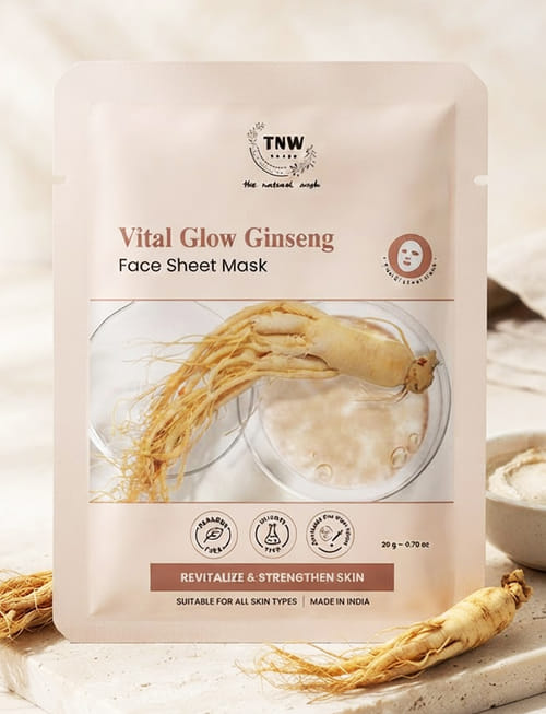 Vital Glow Ginseng Face Sheet Mask