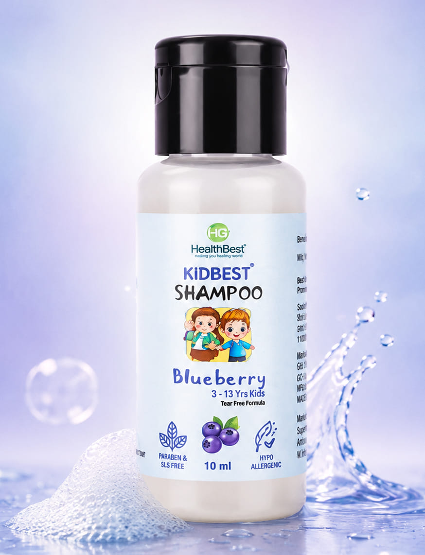 Blueberry Shampoo For 3-13 Years Kids