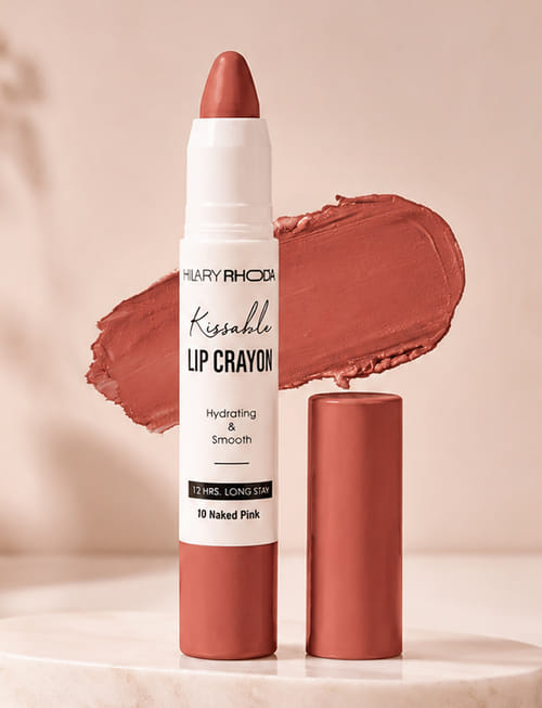 Kissable 12-Hour Long Stay Lip Crayon-10 Naked Pink Kissable 12-Hour Long Stay Lip Crayon-10 Naked Pink