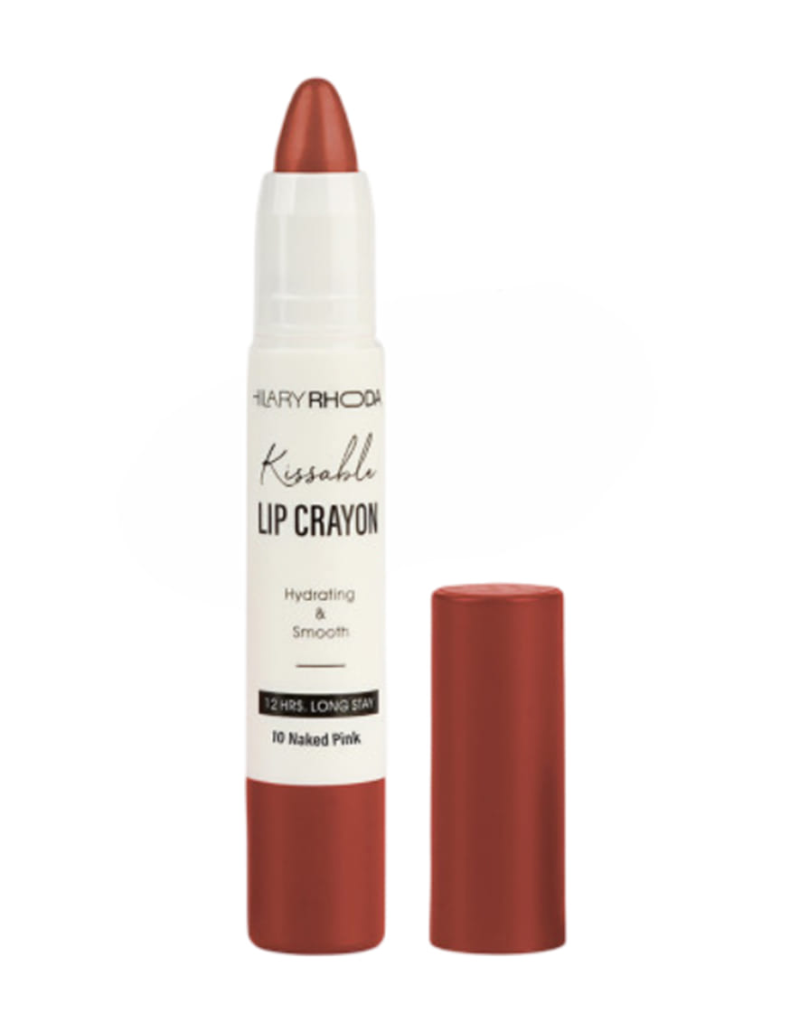 Kissable 12-Hour Long Stay Lip Crayon-10 Naked Pink – thumbnail 2
