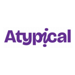 Atypiical brand logo