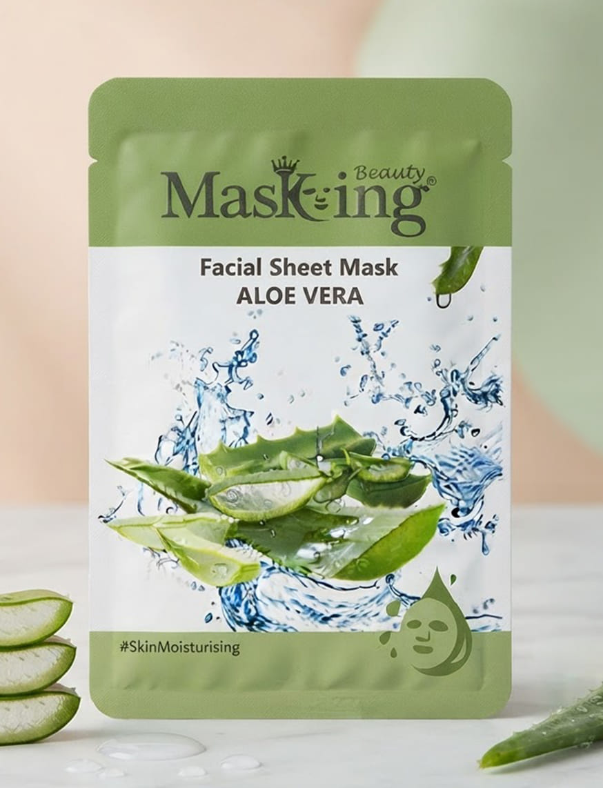 Aloe-Vera Beauty Facial Sheet Mask