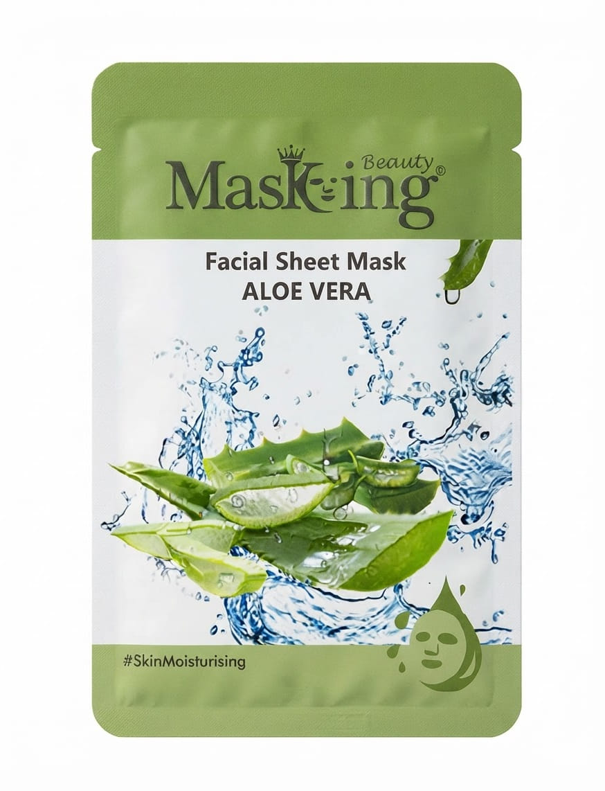 Aloe-Vera Beauty Facial Sheet Mask – thumbnail 2
