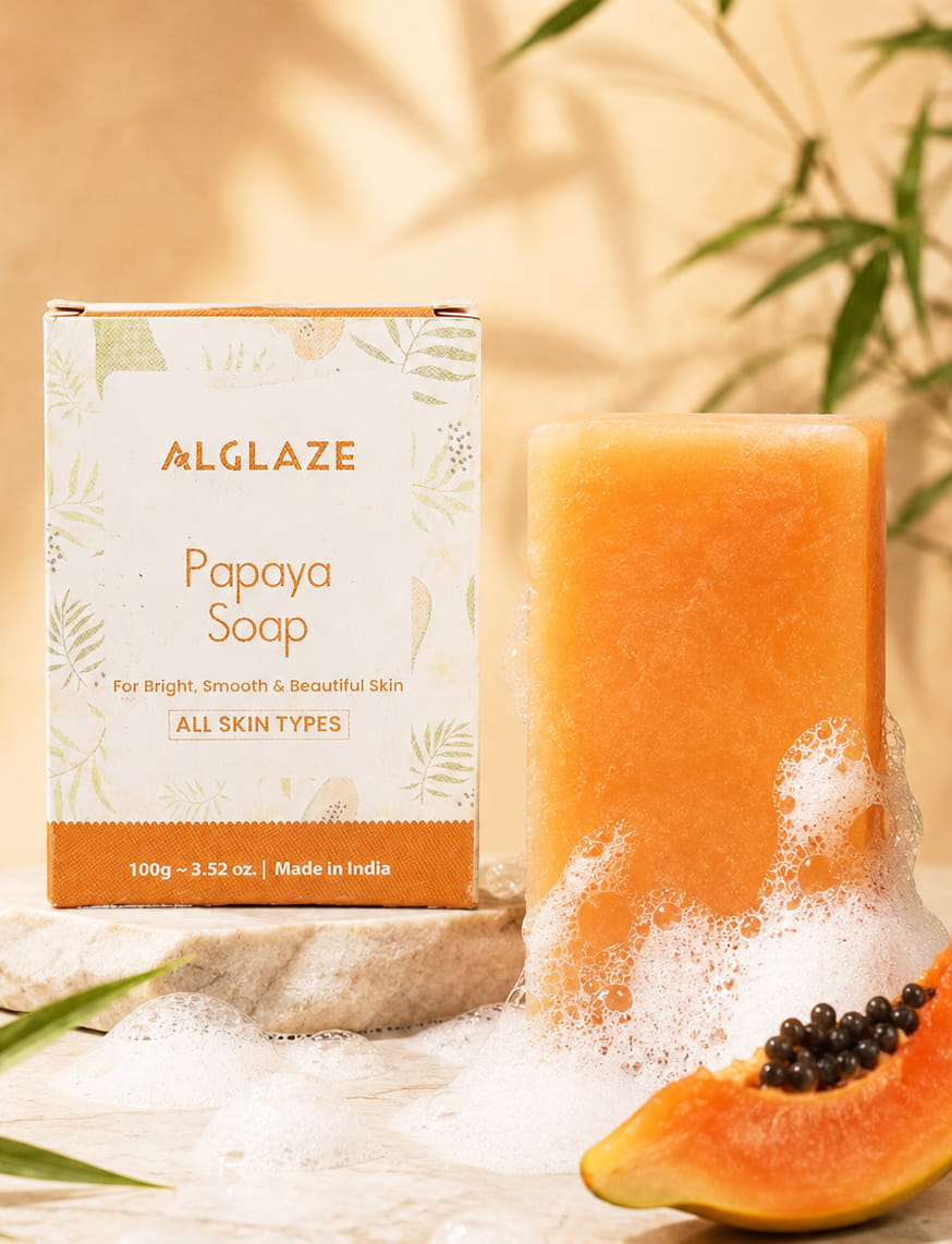 Papaya Soap With Shea Butter & Jojoba Oil