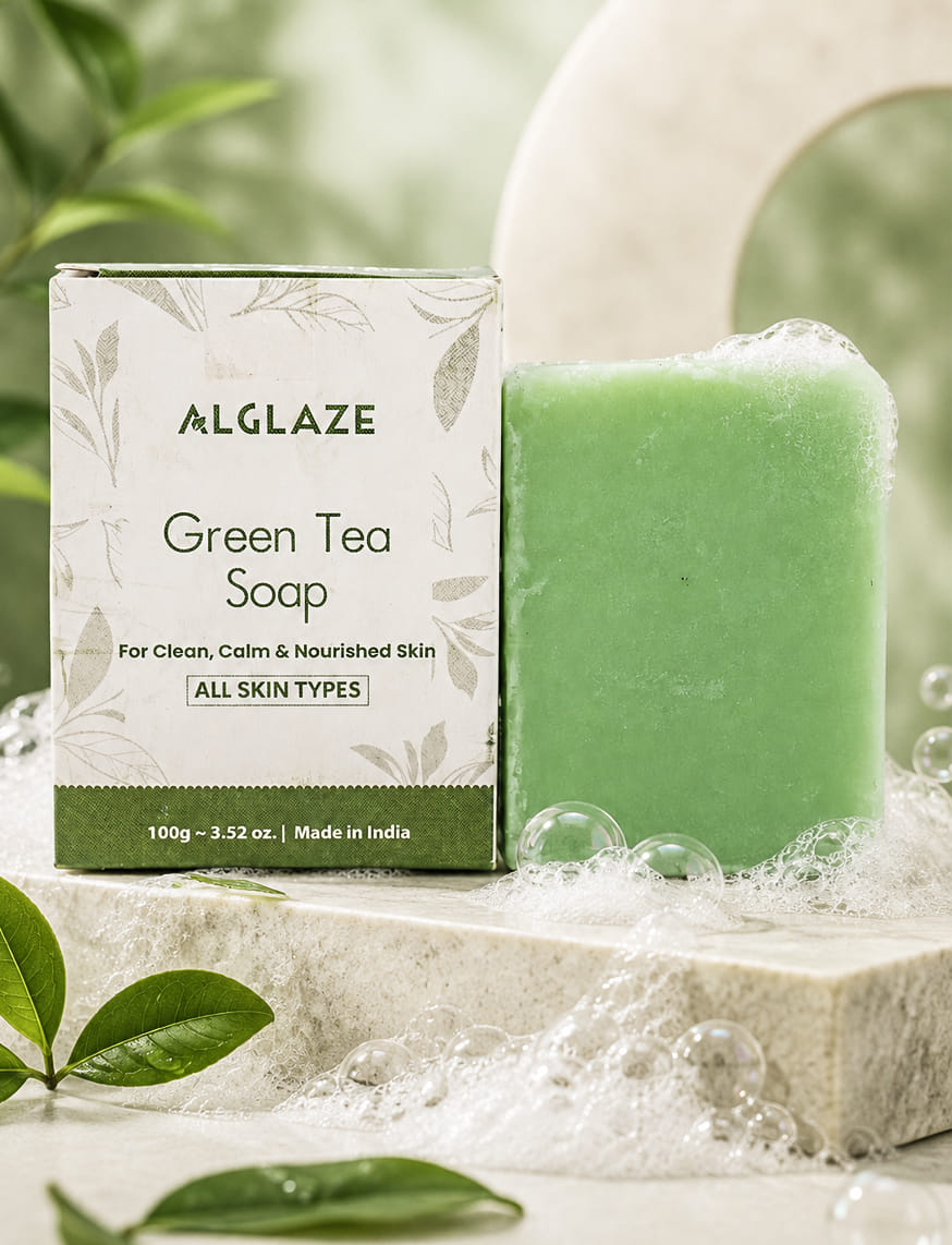 Green Tea Soap With Shea Butter & Jojoba Oil