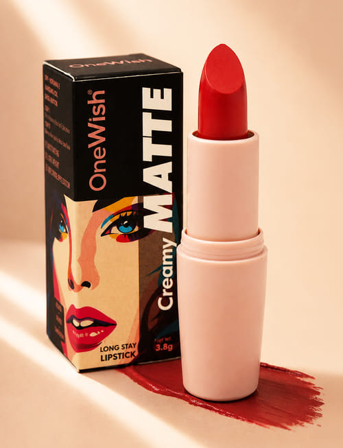 Creamy Matte Lipstick – 03 Coral Coded