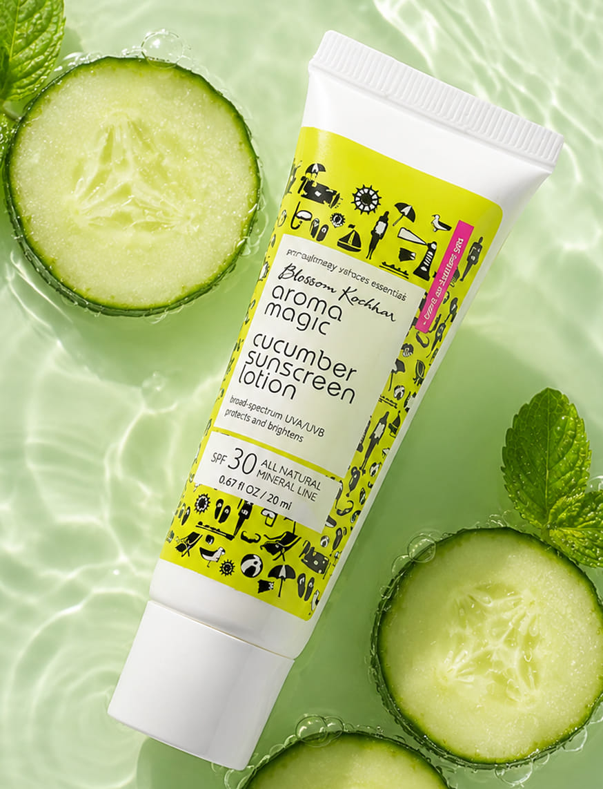 Cucumber Sunscreen Lotion With SPF 30