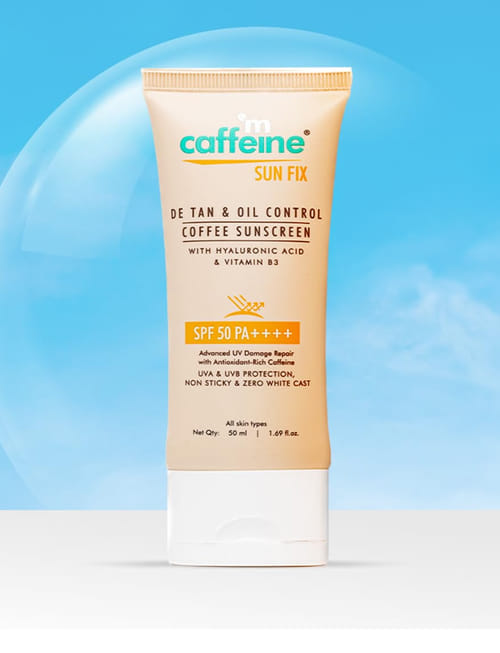 De Tan & Oil Control Coffee Sunscreen SPF 50 PA++++