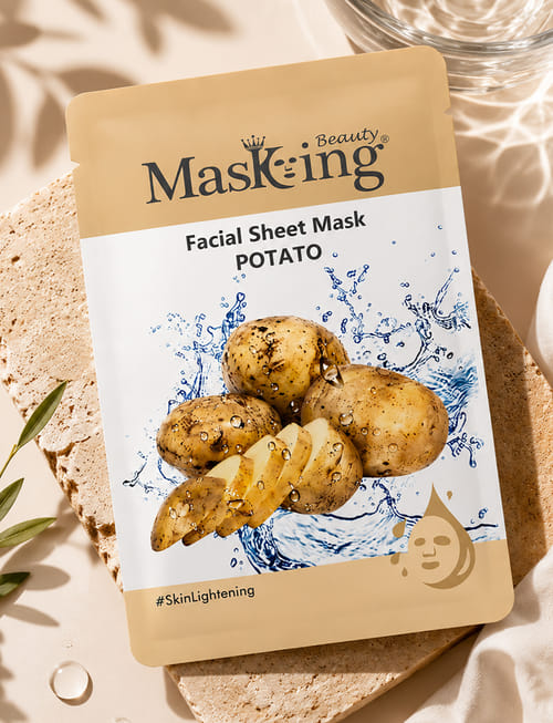 Potato Beauty Facial Sheet Mask Potato Beauty Facial Sheet Mask