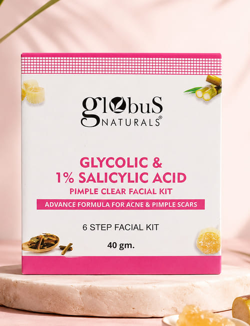 Glycolic & 1% Salicylic Acid Pimple Clear Facial Kit