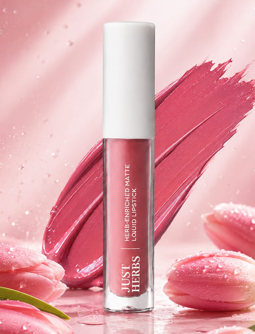 Herb Enriched Matte Liquid Lipstick Raspberry Pink Herb Enriched Matte Liquid Lipstick Raspberry Pink