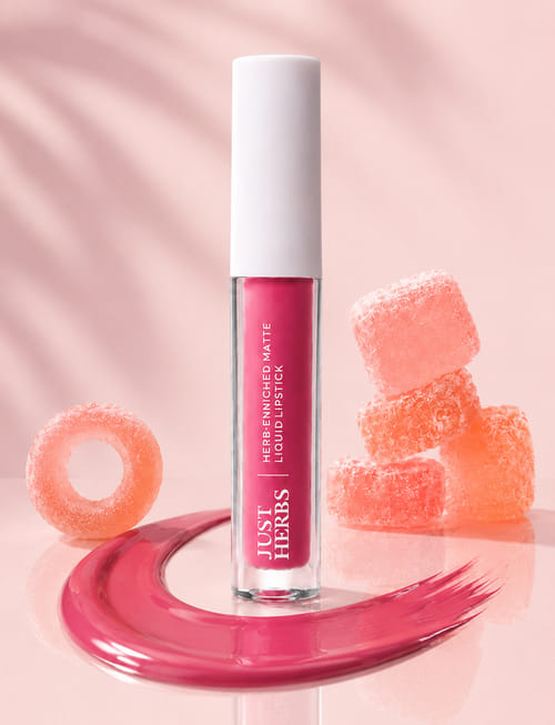 Herb Enriched Matte Liquid Lipstick Fuchsia Pearl