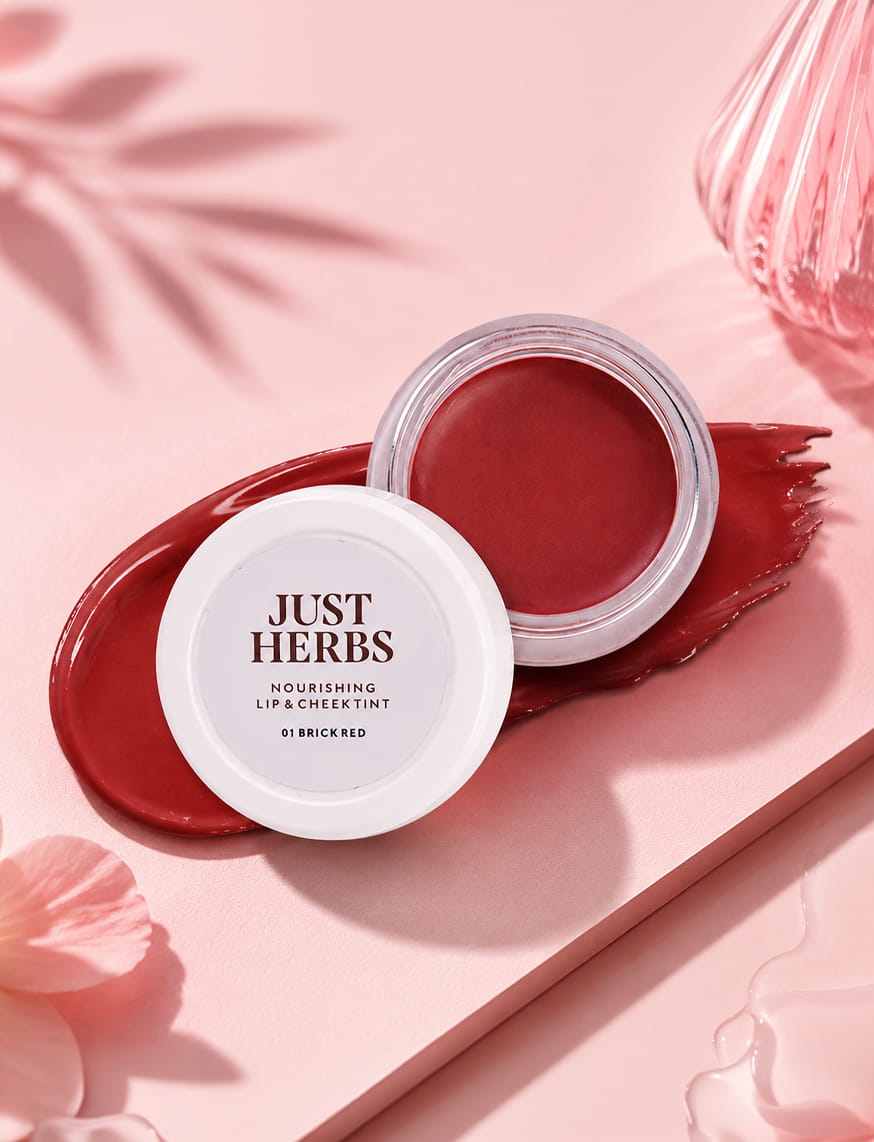 Herb Enriched Cheek And Lip Tint - Brick Red
