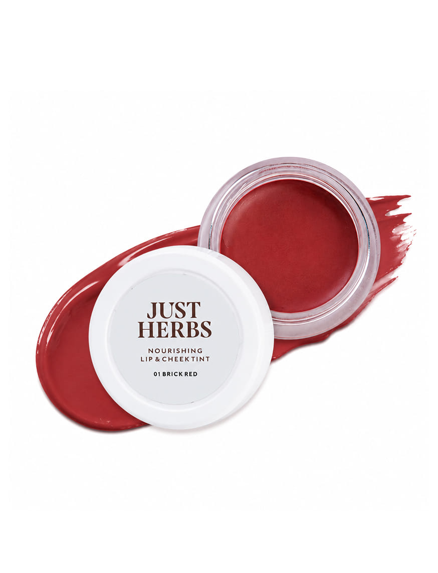 Herb Enriched Cheek And Lip Tint - Brick Red – thumbnail 2