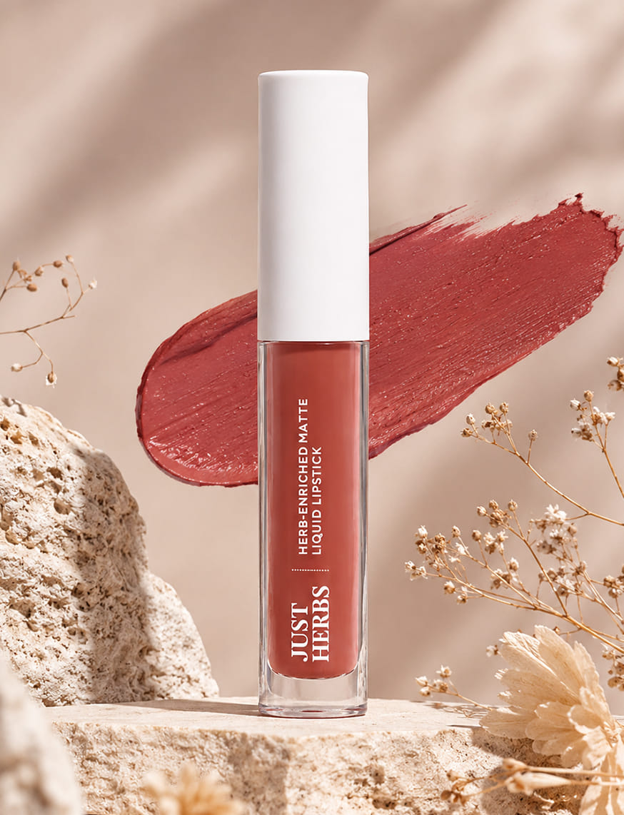 Herb Enriched Matte Liquid Lipstick Dusty Rose