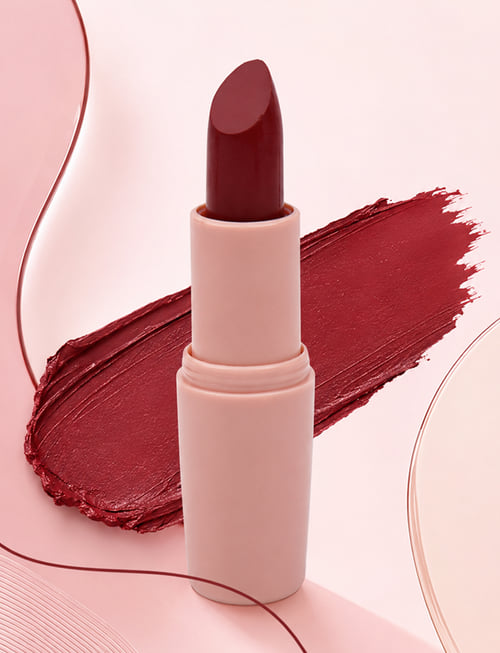 Creamy Matte Lipstick – 14 Rock N Rouge Creamy Matte Lipstick – 14 Rock N Rouge