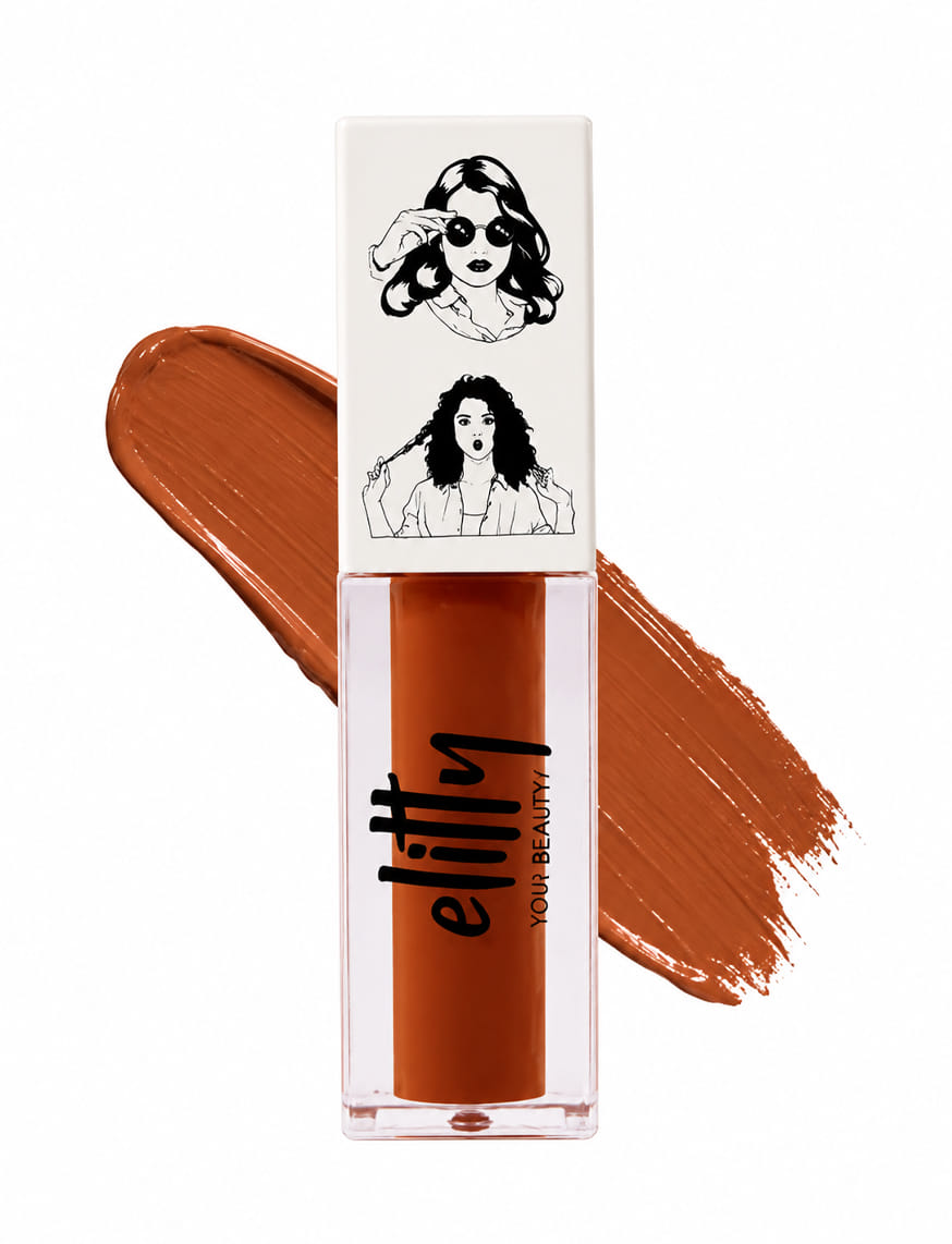 Liquid Lipstick - Forbidden Fruit (Rusty Orange) – thumbnail 2