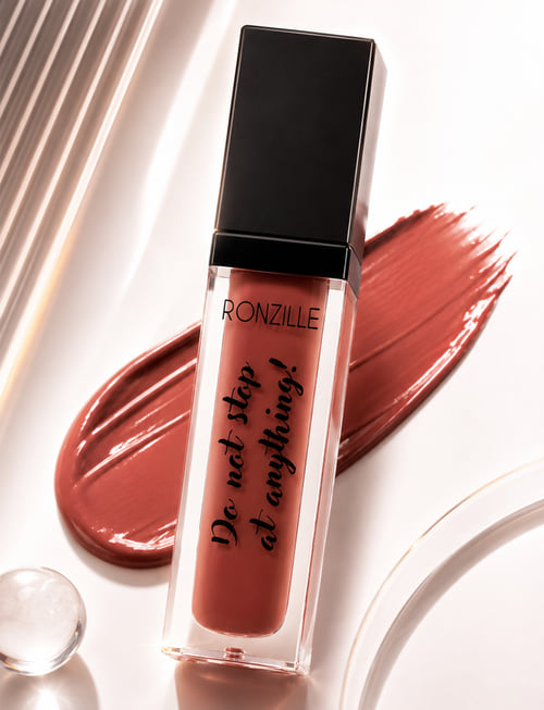 Liquid Mousse Lipstick With Vitamin E And Jojoba Oil - Nude Pink 04