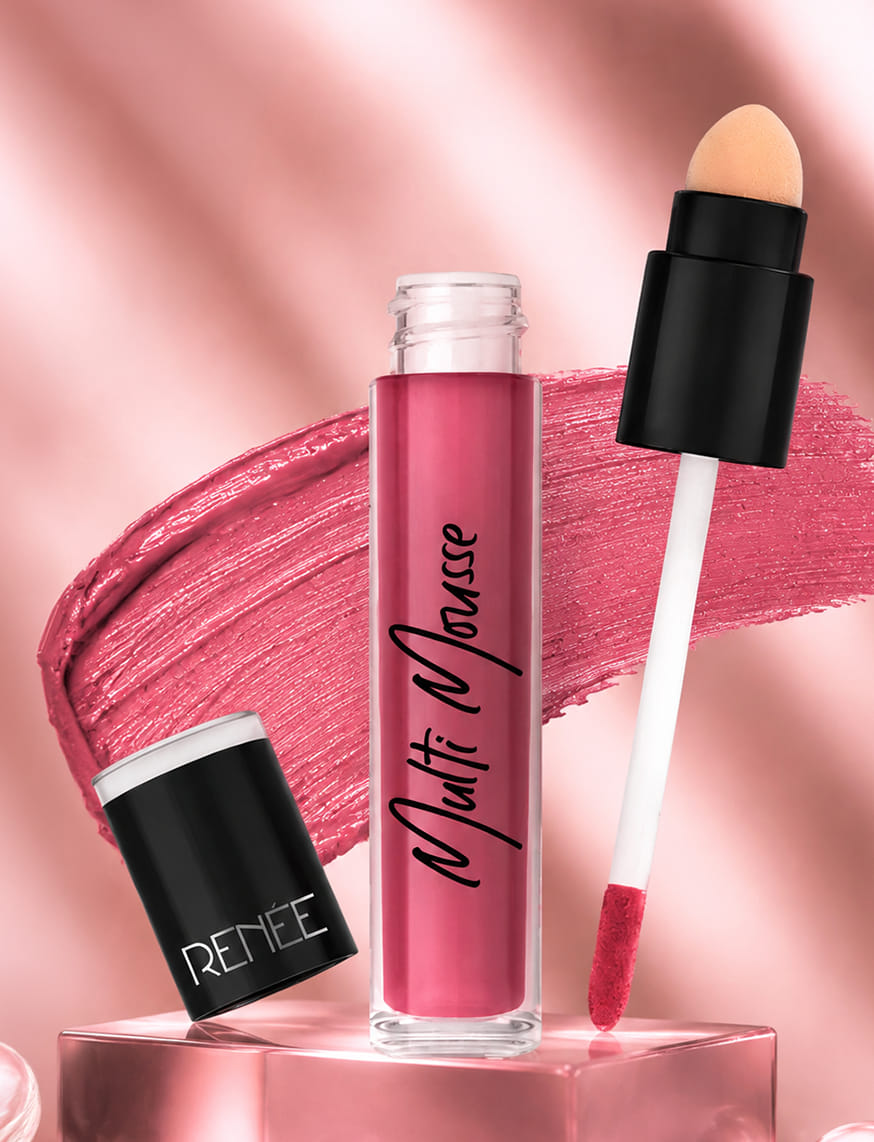 Multi Mousse For Lips, Cheeks & Eyes - MO 03 Berry Brulée