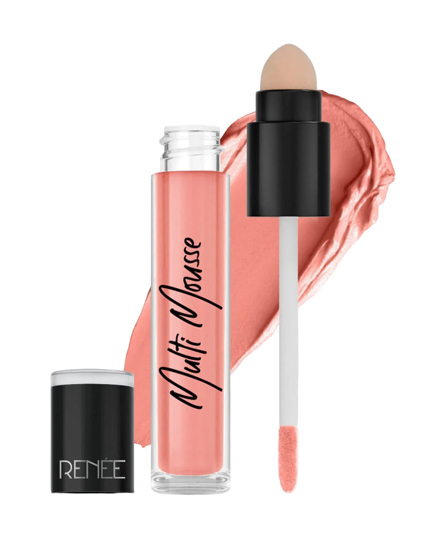 Multi Mousse For Lips, Cheeks & Eyes - MO 01 Peach Parfait – thumbnail 4