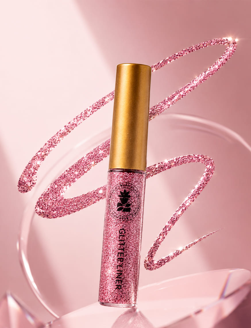 Glitter Eyeliner Pink