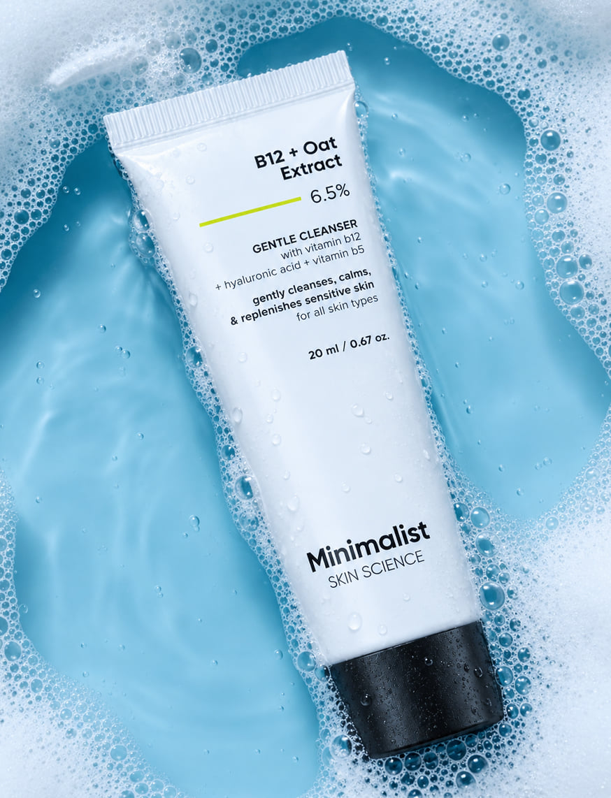 Minimalist B12 + Oat Extract 6.5% Gentle Cleanser