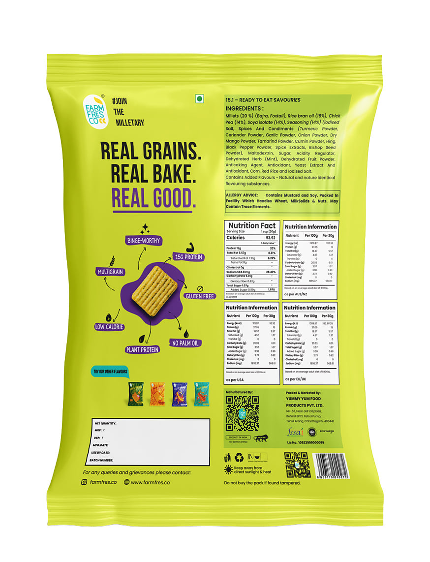 Mint And Lime Multigrain Chips – thumbnail 4