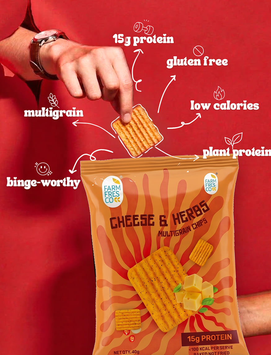 Cheese And Herbs Multigrain Chips – thumbnail 2