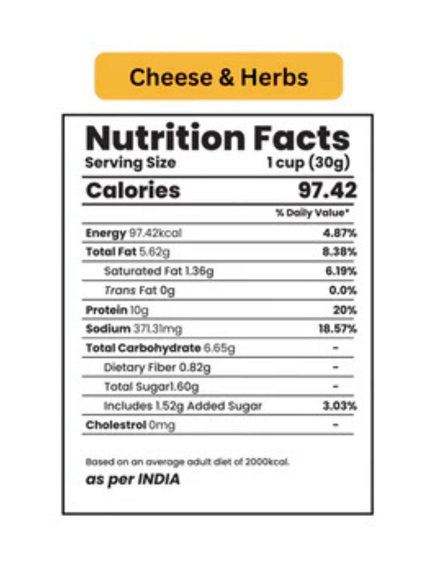 Cheese And Herbs Multigrain Chips – thumbnail 4