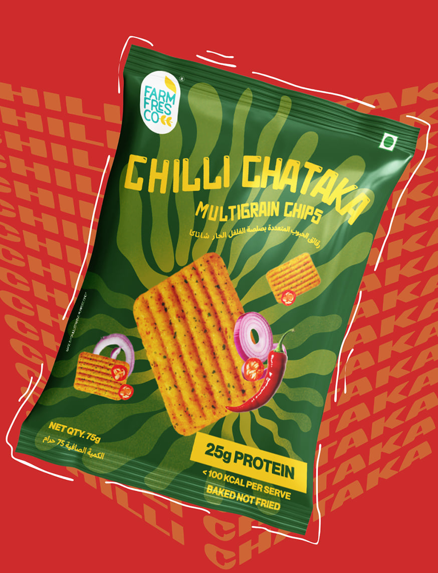 Chilly Chataka Multigrain Chips
