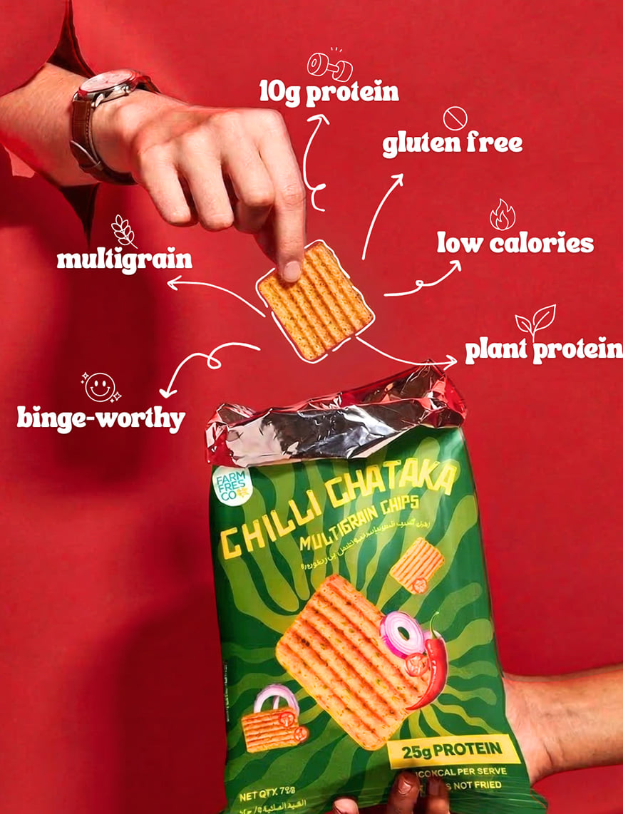Chilly Chataka Multigrain Chips – thumbnail 2