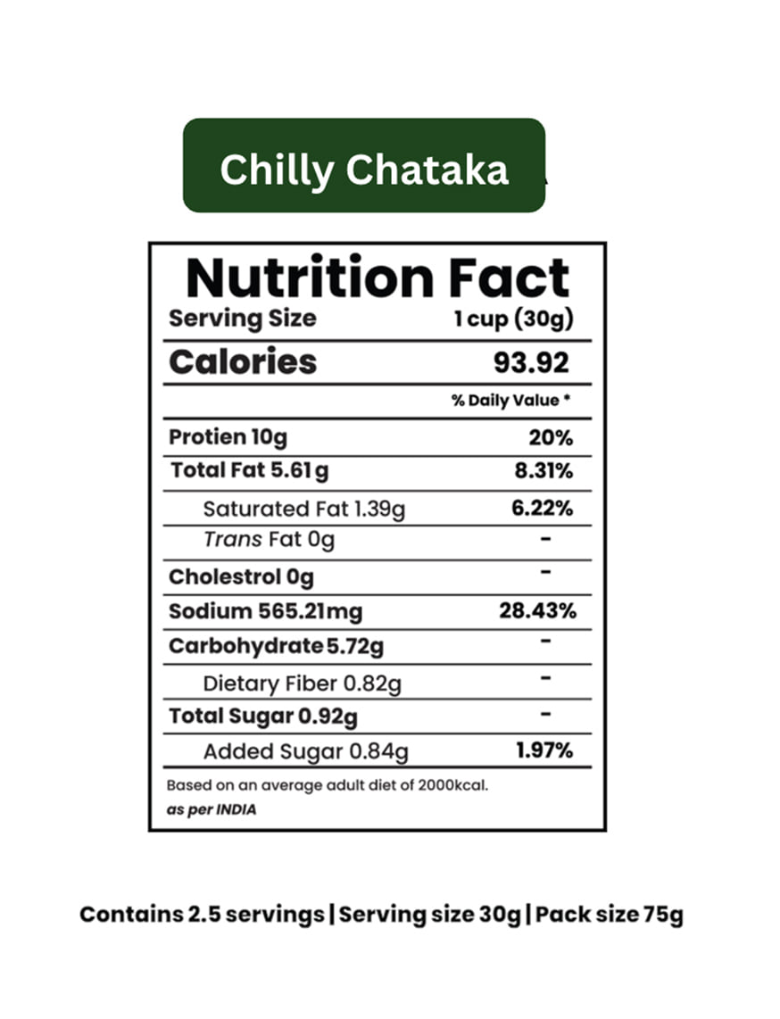 Chilly Chataka Multigrain Chips – thumbnail 4