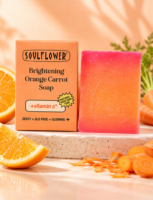 Brightening Orange Carrot Soap