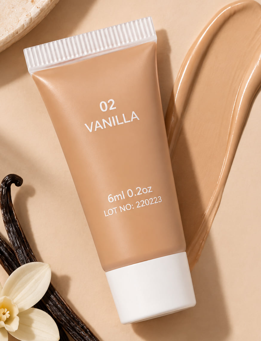 3-In-1 Foundation & Concealer: Cover + Enhance + Nourish - 02 Vanilla