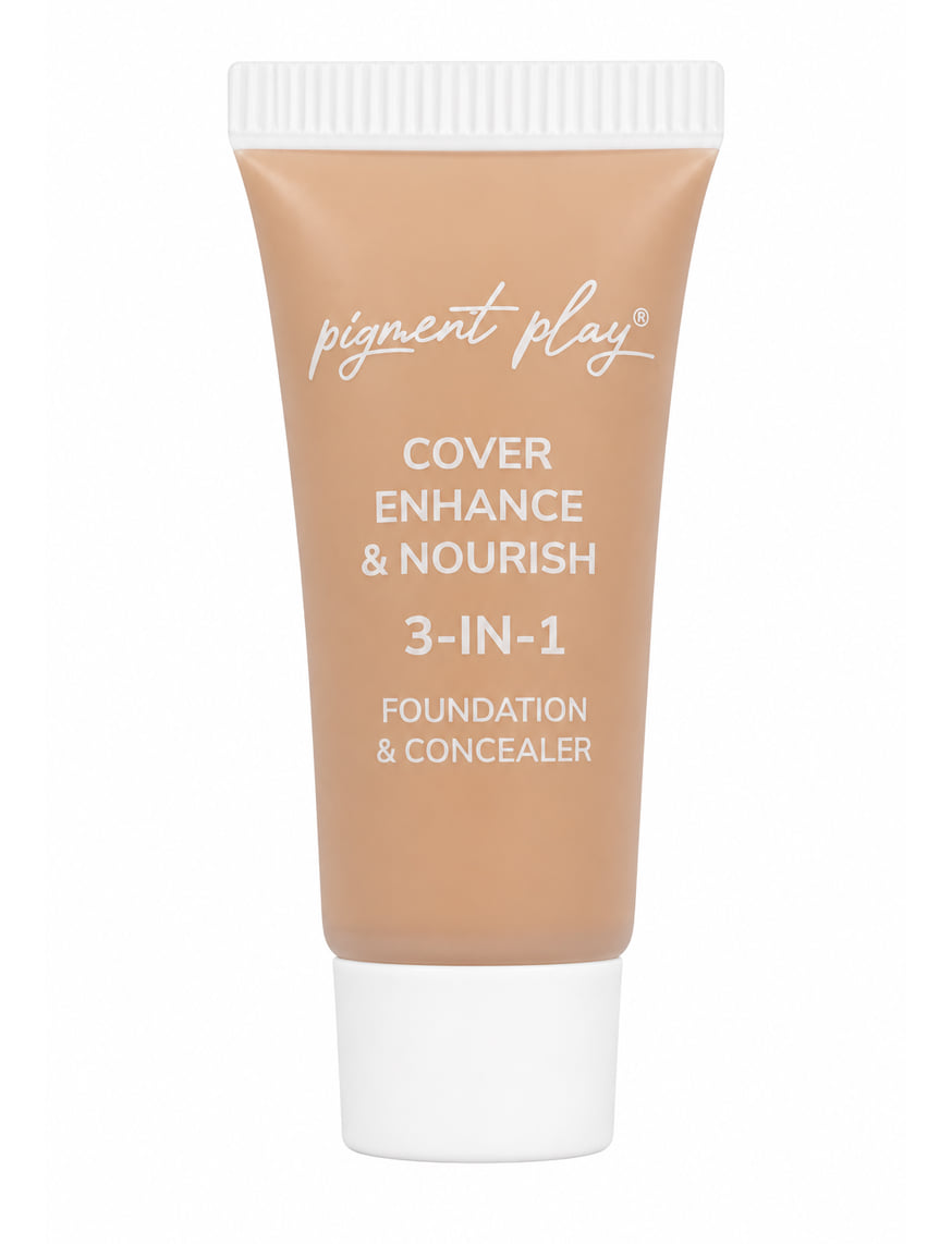 3-In-1 Foundation & Concealer: Cover + Enhance + Nourish - 02 Vanilla – thumbnail 2