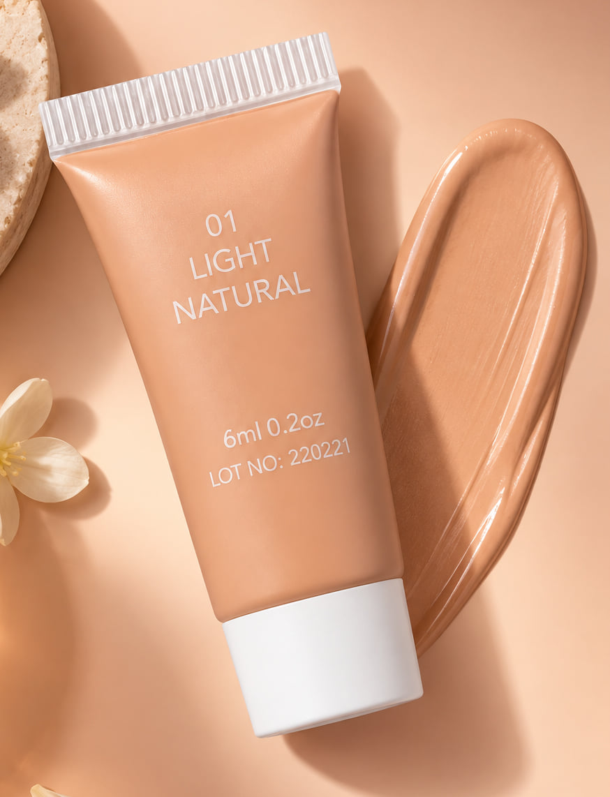 3-In-1 Foundation & Concealer: Cover + Enhance + Nourish - 01 Light Natural