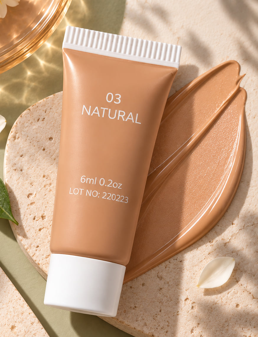 3-In-1 Foundation & Concealer: Cover + Enhance + Nourish - 03 Natural