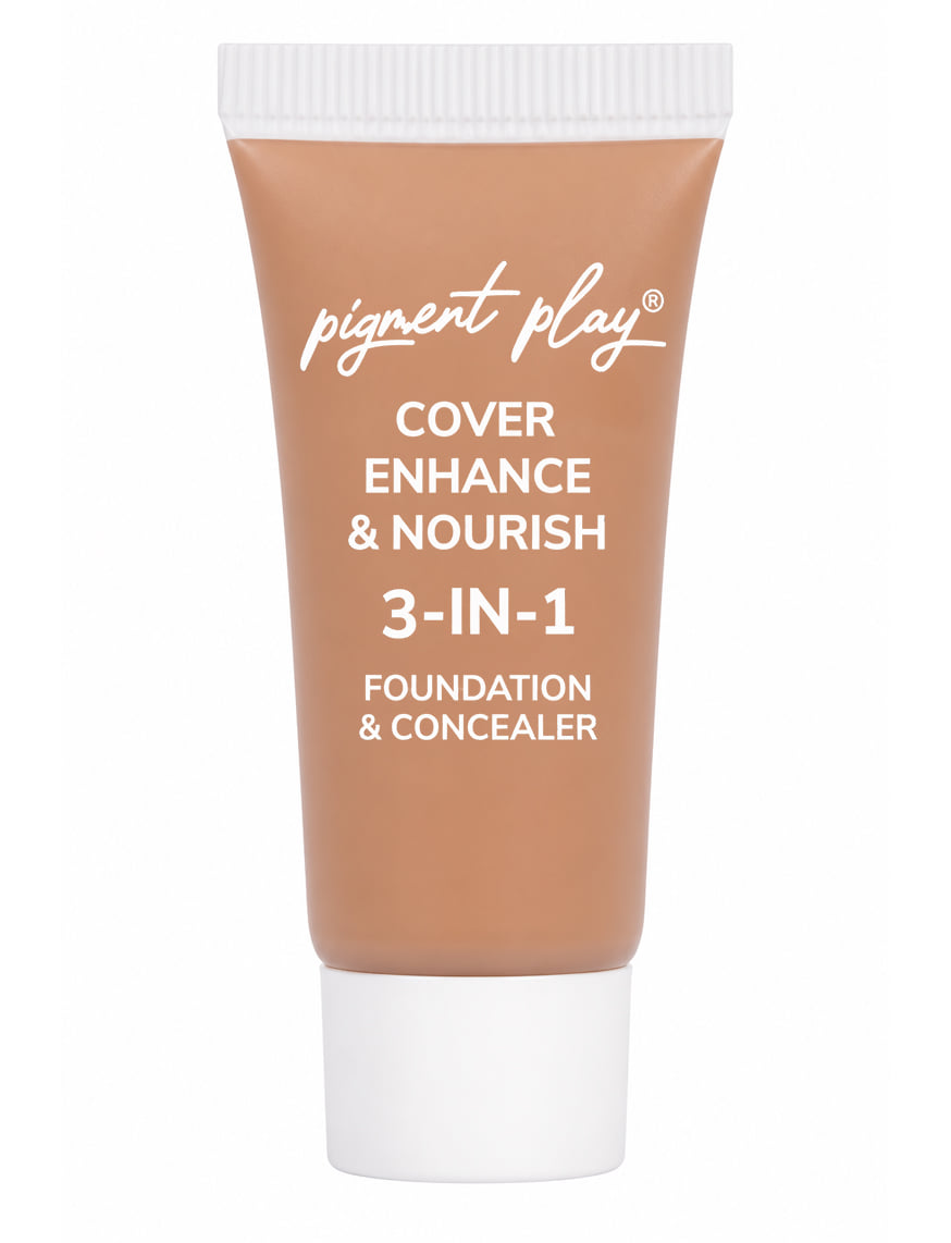 3-In-1 Foundation & Concealer: Cover + Enhance + Nourish - 03 Natural – thumbnail 2