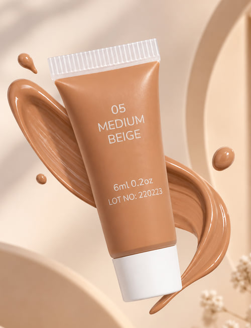 3-In-1 Foundation & Concealer: Cover + Enhance + Nourish - 05 Medium Beige 3-In-1 Foundation & Concealer: Cover + Enhance + Nourish - 05 Medium Beige