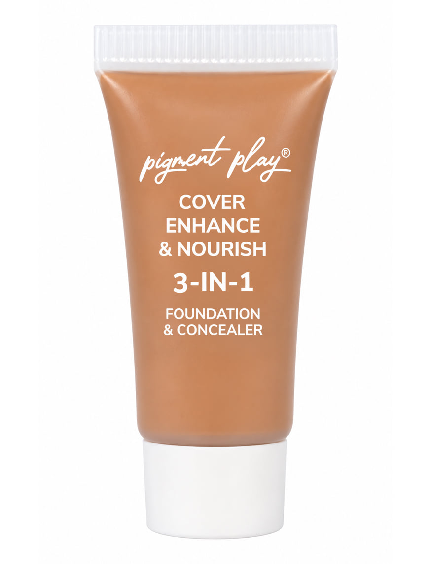 3-In-1 Foundation & Concealer: Cover + Enhance + Nourish - 07 Sand Beige – thumbnail 2