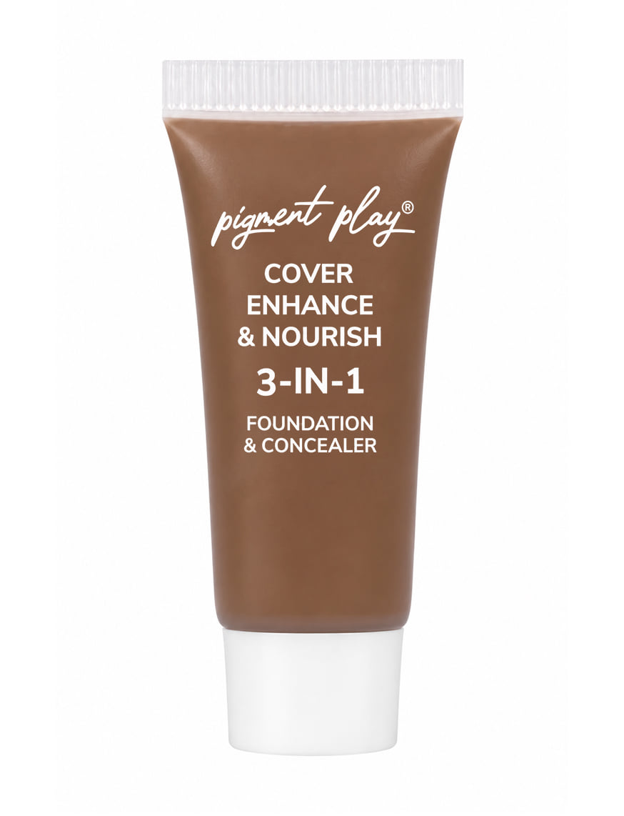 3-In-1 Foundation & Concealer: Cover + Enhance + Nourish - 11 Chestnut – thumbnail 2