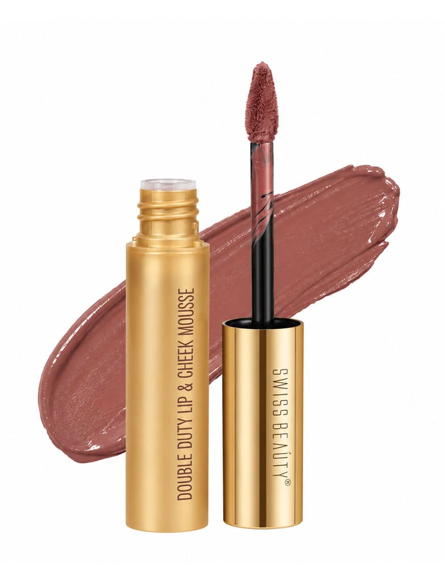Double Duty Lip & Cheek Mousse - Coffee Lite – thumbnail 2
