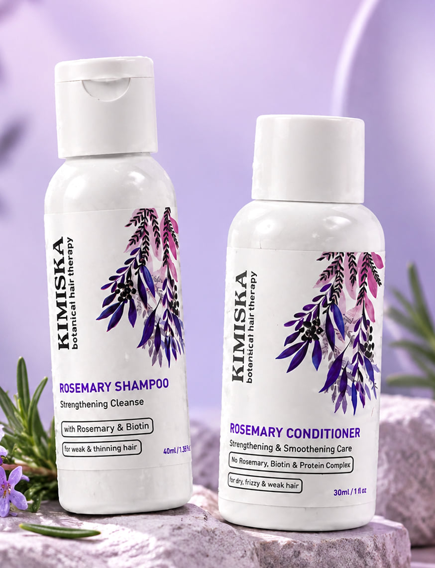 Kimiska Rosemary Healthy & Nourished Hair Duo