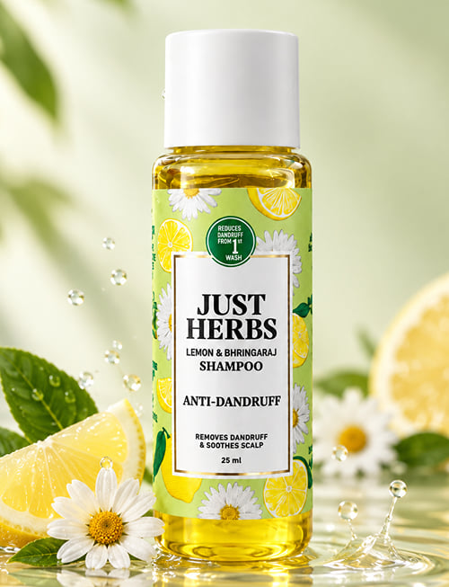Lemon And Bhringaraj Anti Dandruff Shampoo Lemon And Bhringaraj Anti Dandruff Shampoo