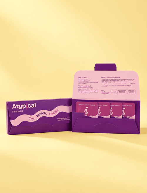 Sunscreen Shade Trial Kit - Light To Medium Skin Tone Sunscreen Shade Trial Kit - Light To Medium Skin Tone