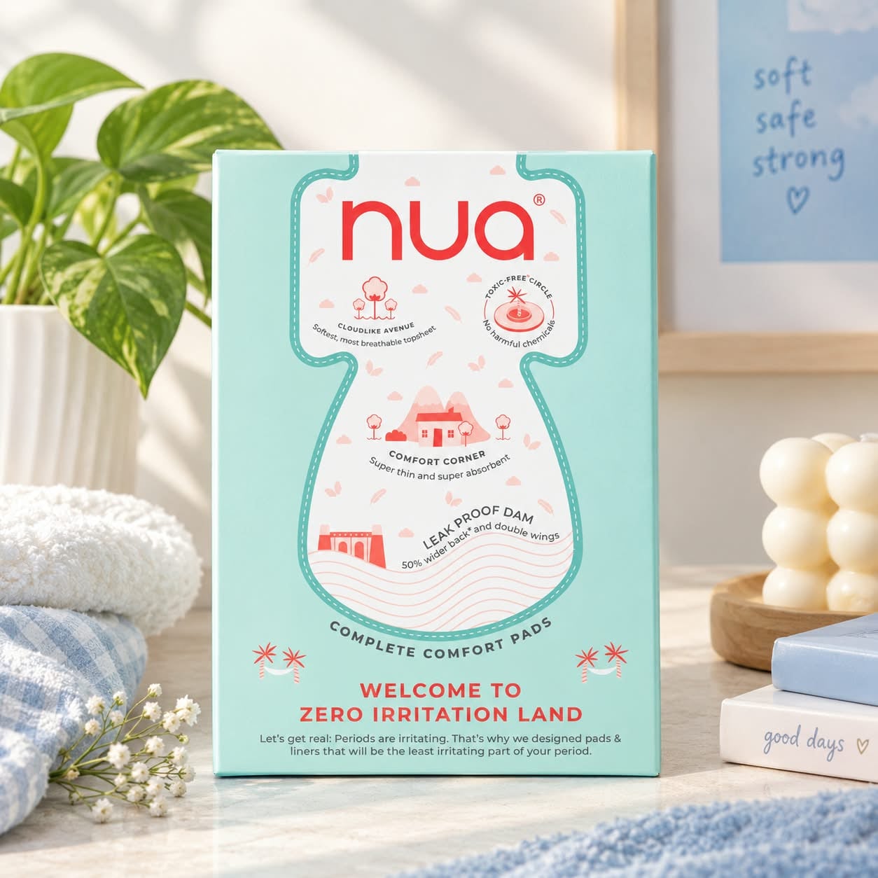 Zero Irritation Pack (2 Sanitary Pads + 1 Panty Liner)