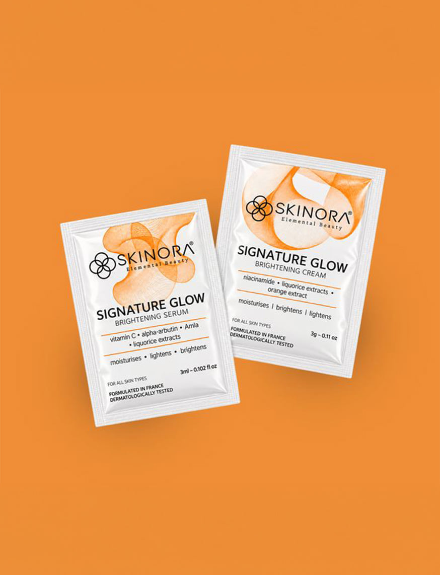 Signature Glow Brightening Serum & Cream Trial Pack – thumbnail 2