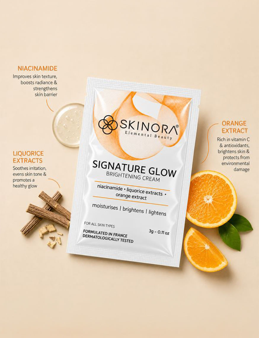 Signature Glow Brightening Serum & Cream Trial Pack – thumbnail 4